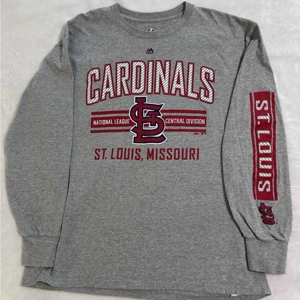 Gray Cardinals Graphic T-Shirt XL